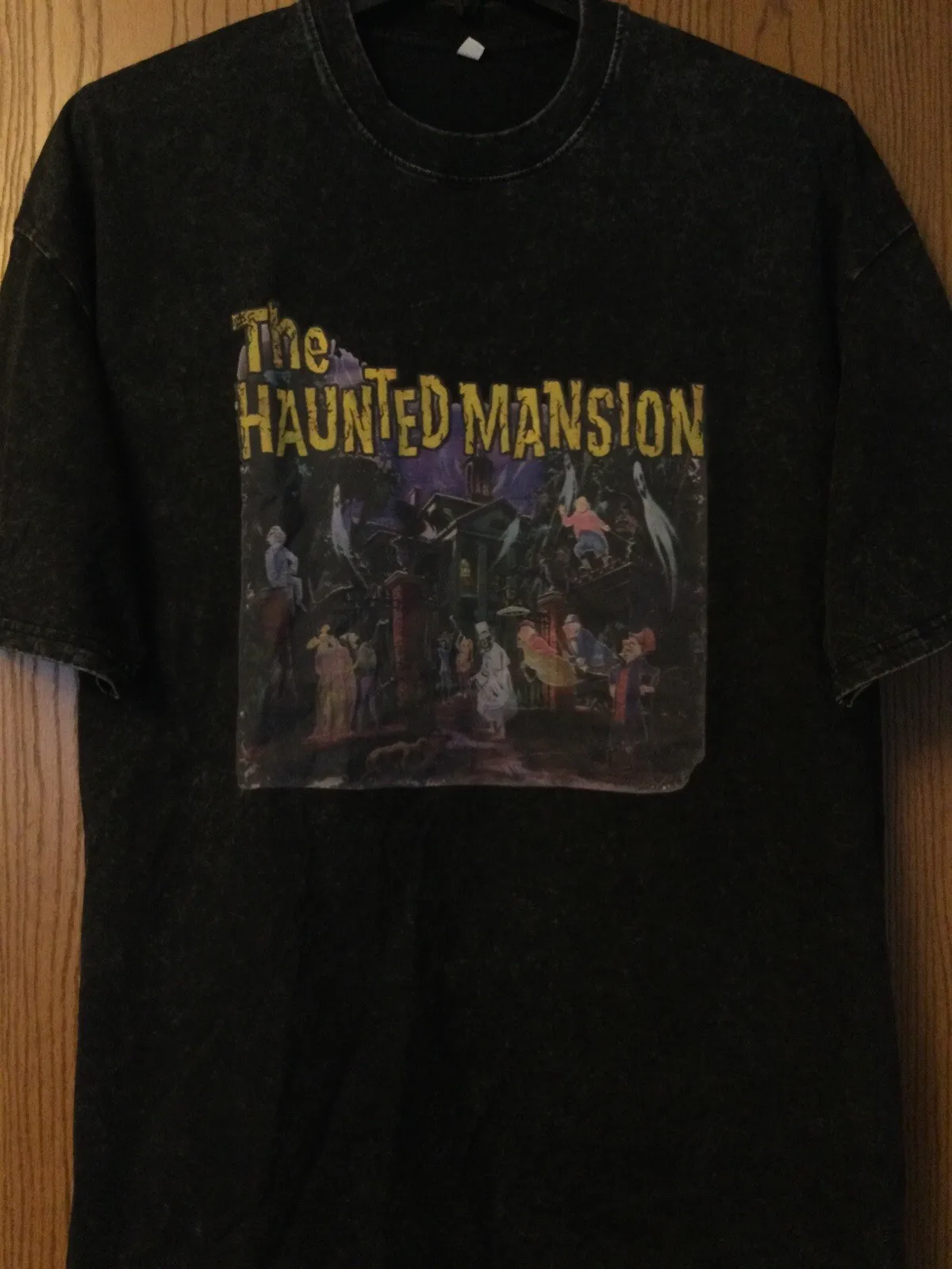 

Черная футболка The Haunted Mansion 3XL без бренда