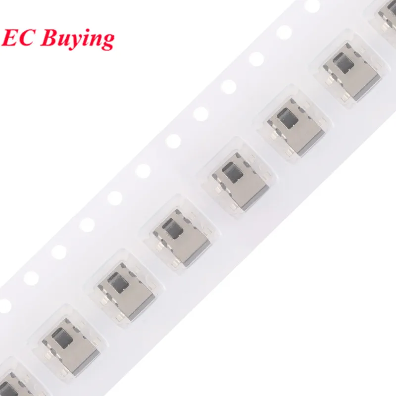 50Pcs/1pc MPUPX2043 Detection Switch 4Pin Four Foot Patch SMD Button with Column Limit Game Switch Micro Touch Tact Switch