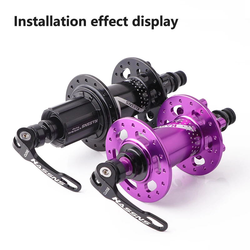 HASSNS MTB Steckachse Adapter Mountainbike Welle Hinterradnabe Spieße 12 bis 9 mm 15 bis 9 mm Steckachse Adapter Fahrrad Rad Axishub – Detail 9