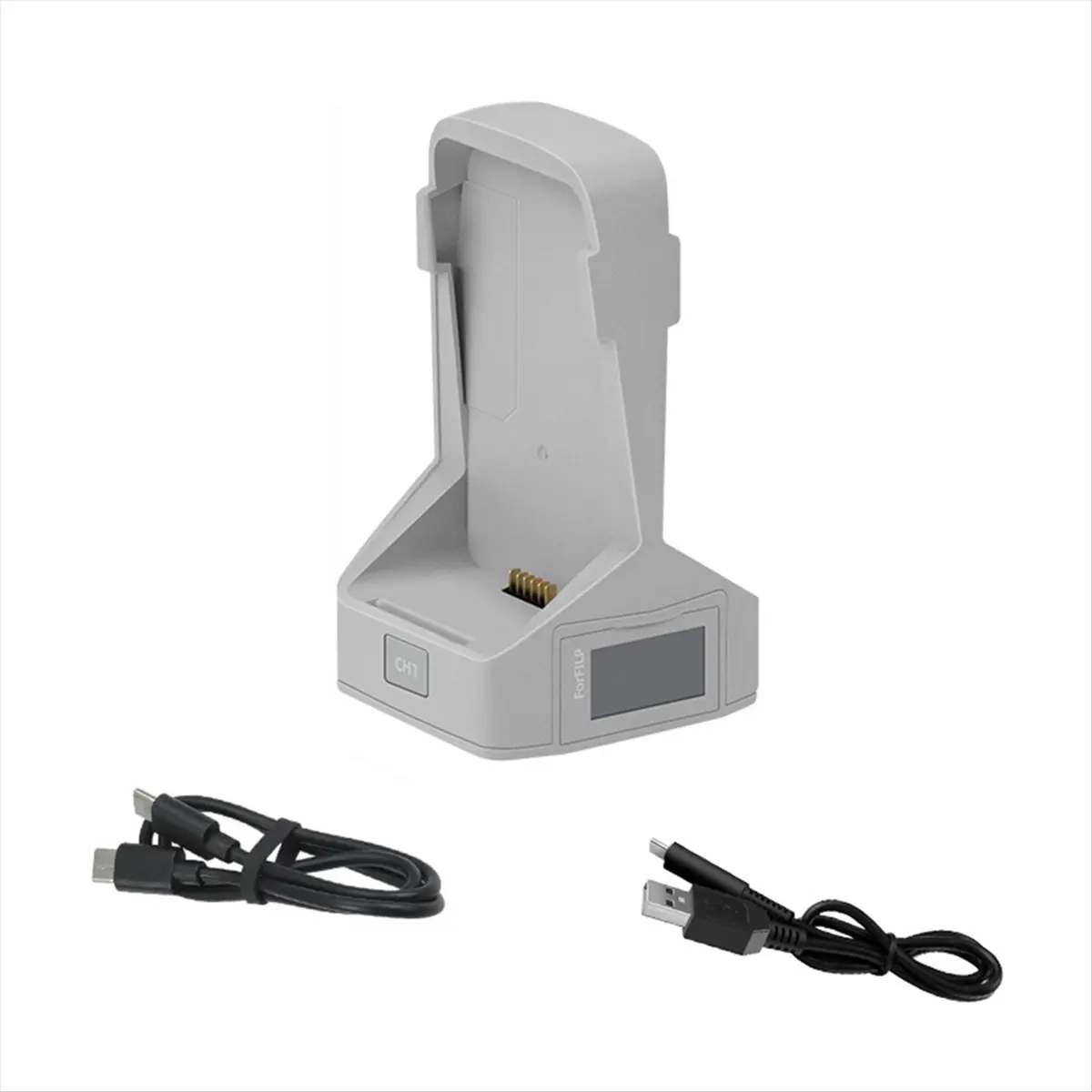 A64I Drone Battery Charger for FLIP Two-Way Charging Manager Type-C Fast Charging with Color Screen for Flip