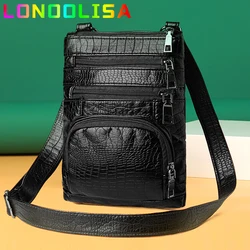 Many Pockets Casual Shoulder Bags Women's Retro Flap Handbag Purse Female Crossbody Wallet Fashion 2024 Trend Sac A Main Bolsos