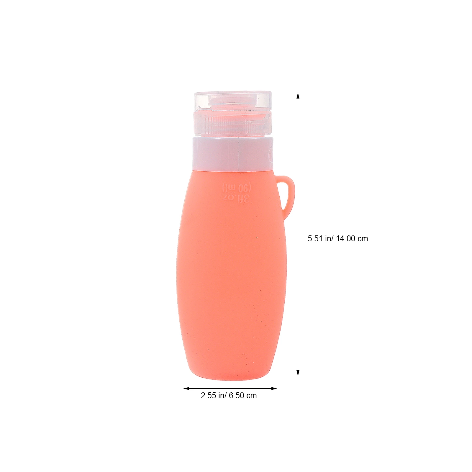 

3pcs 90ml Travel Bottles Set Lotion Dispenser Shampoo Empty Silicone Containers White Green Portable Safe