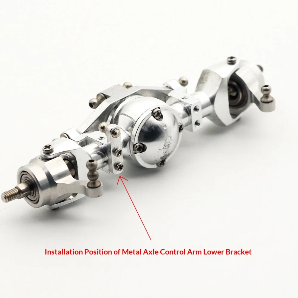 Orlandoo Hunter Metal Thrust Pull Rod LZ0057 Aluminum Alloy Upgrade Accessories For 1 To 32 Scale Rc Crawler Car Model In Stock