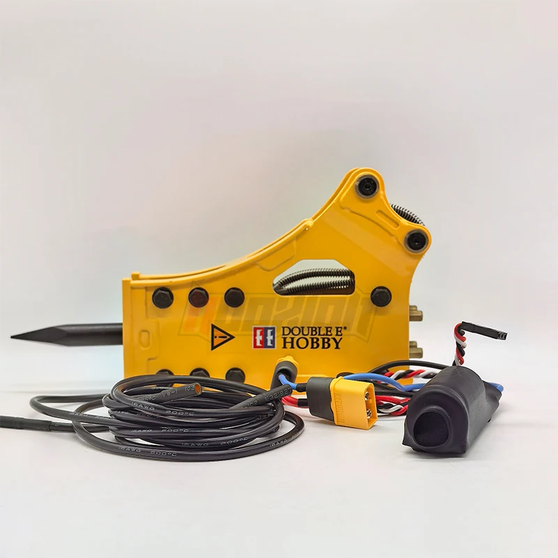 RC Double E EC160E Metal Quick Hitch Coupler/ Big Bucket/ Gripper/ Hammer for RC 1:14 E010 E111 Hydraulic Excavator Model