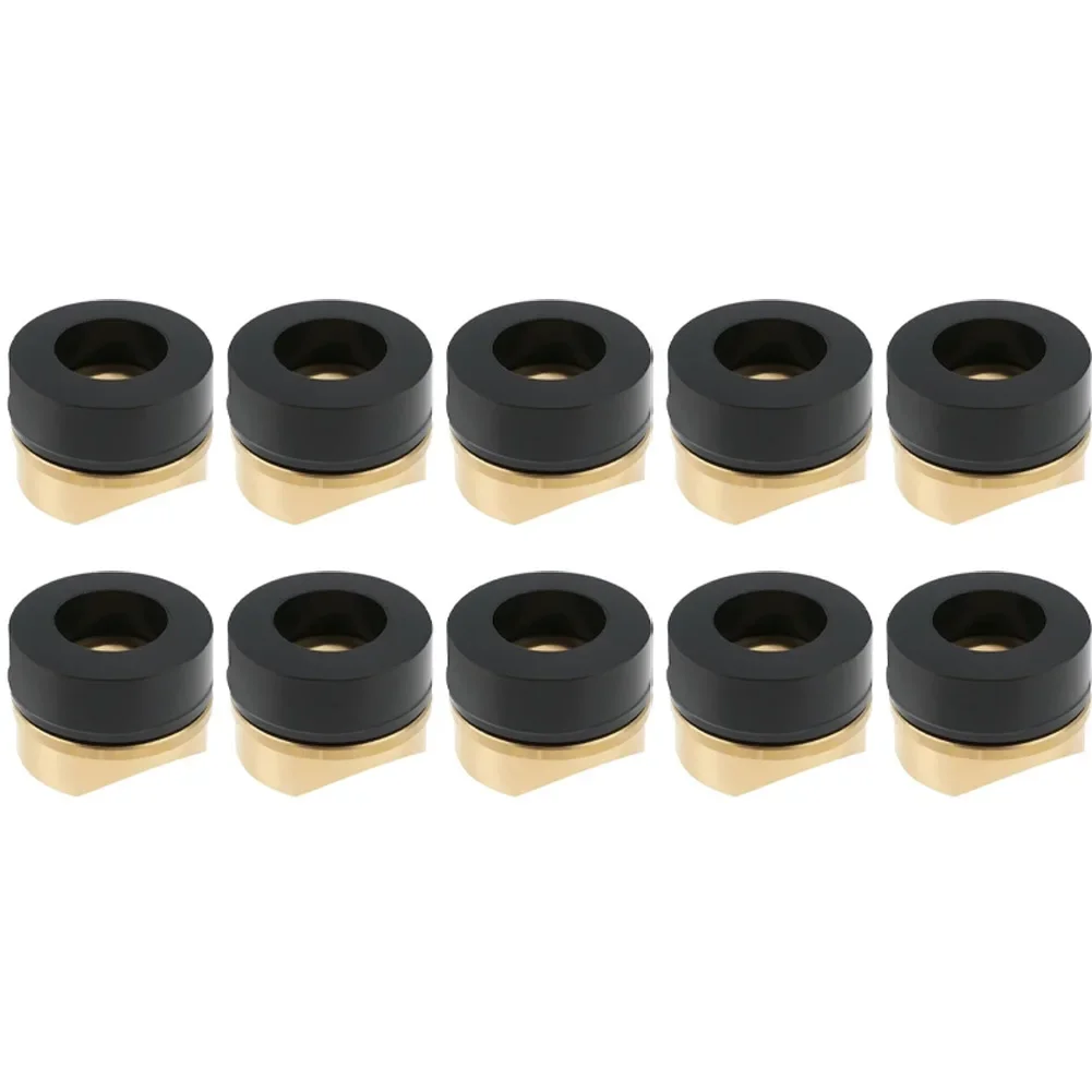 10 Brass Sealing Rings For Airless Paint Sprayer Nozzles Supporting Efficient Cleaning Cycles And Minimal Buildup