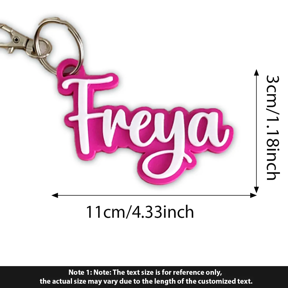 Custom Keychain - 1PC Personalized Name Laser Engraved DIY Accessory for Daily Use, Teens & Thoughtful Gifts image 6