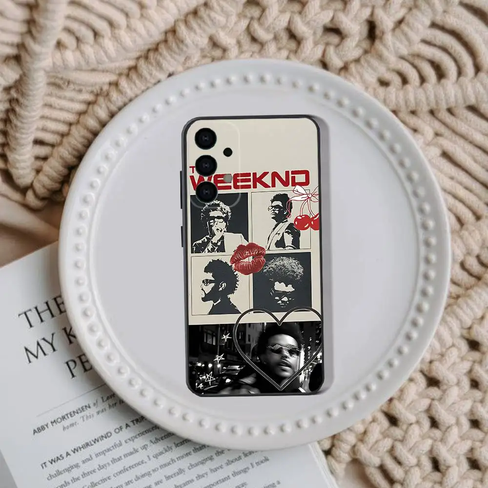 The W-Weeknd XO logo Phone Case Silicone Soft For Samsung Galaxy A73,31,32,72,41,53,52,71,22,5G,Note,J7,8,9 #3