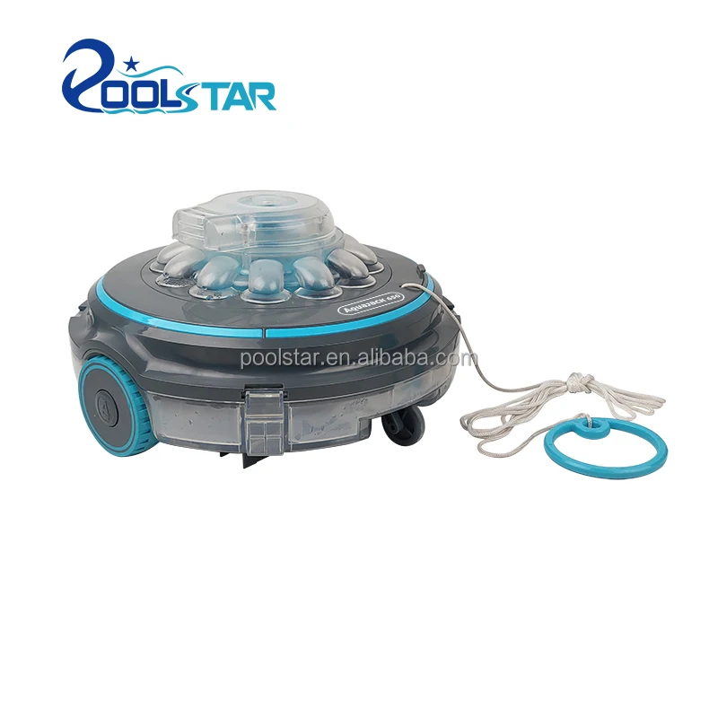 High Power Aquajack 650 Robot Vacuum Cleaner For Swimming Pool Cordless Automatic Robotic Cheaner Machine