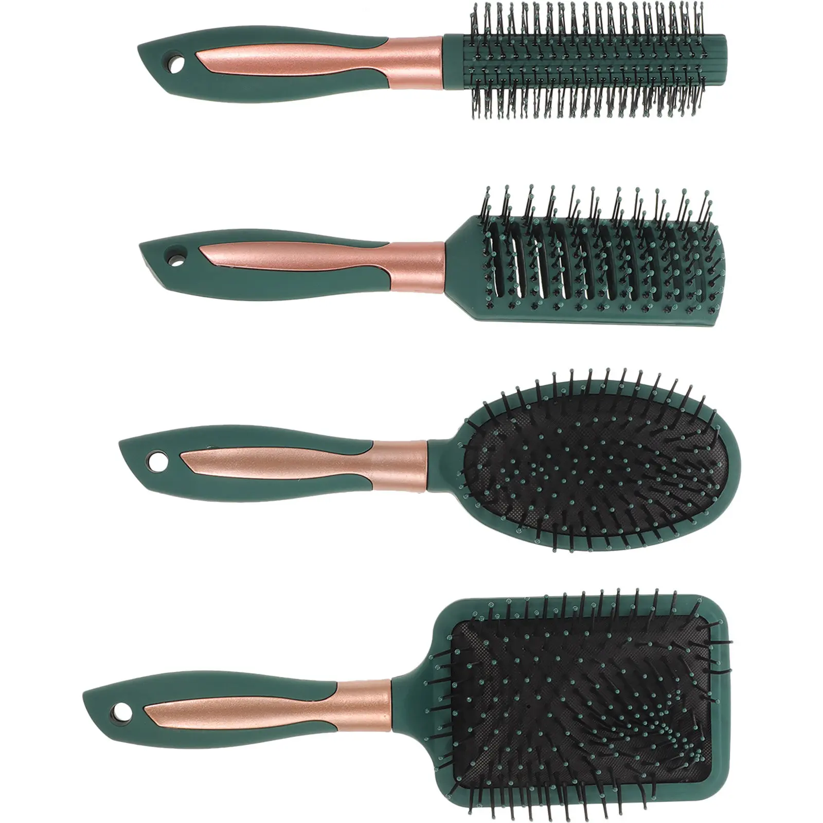 

1Set Paddle Hair Comb Set Anti Static Cushion Brush for Scalp Massage Hair Growth Styling Comb Detangling Paddle Brush