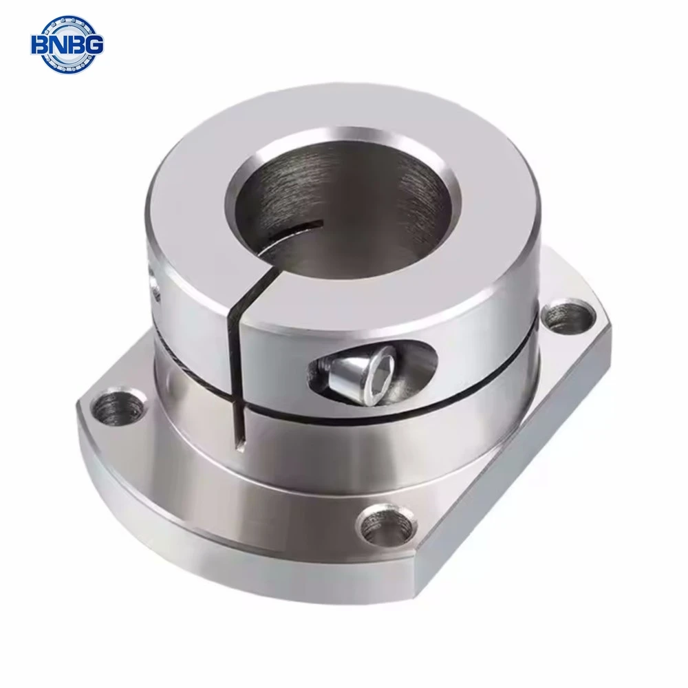 Round Square Compact Flanged Mount Type Cast With Slit Shaft Supports Linear Motion Automation Components Dia 6 8 10 15 16 20 30