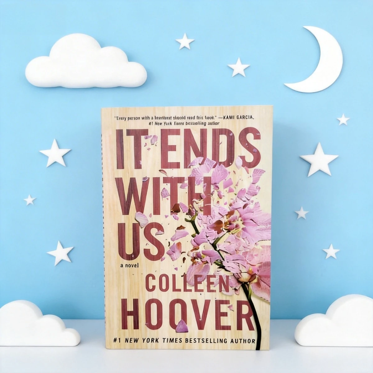 

It Ends with Us By Colleen Hoover | Contemporary Romance Fiction Novel Emotional Story English Book Bestselling Author