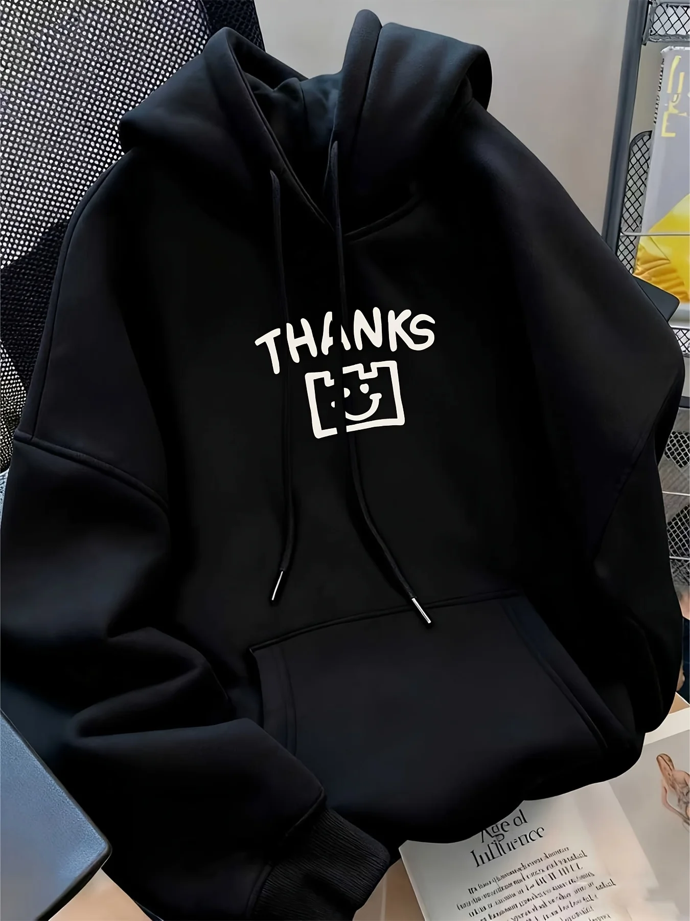 الرجال عادية مطبوعة نمط هوديي 2025 الخريف الشتاء جديد حار بيع الرجال النساء القطن الخالص عادية المألوف فضفاض هوديي #1