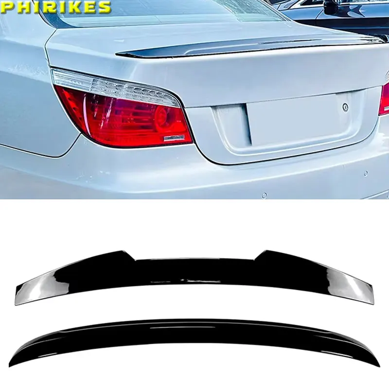 

Для BMW 5 серии E60 520i 520d 525i 530i 530d M5 2004-2010: Спойлер на крышку багажника, средний спойлер, комплект обвеса, задний спойлер на багажник автомобиля