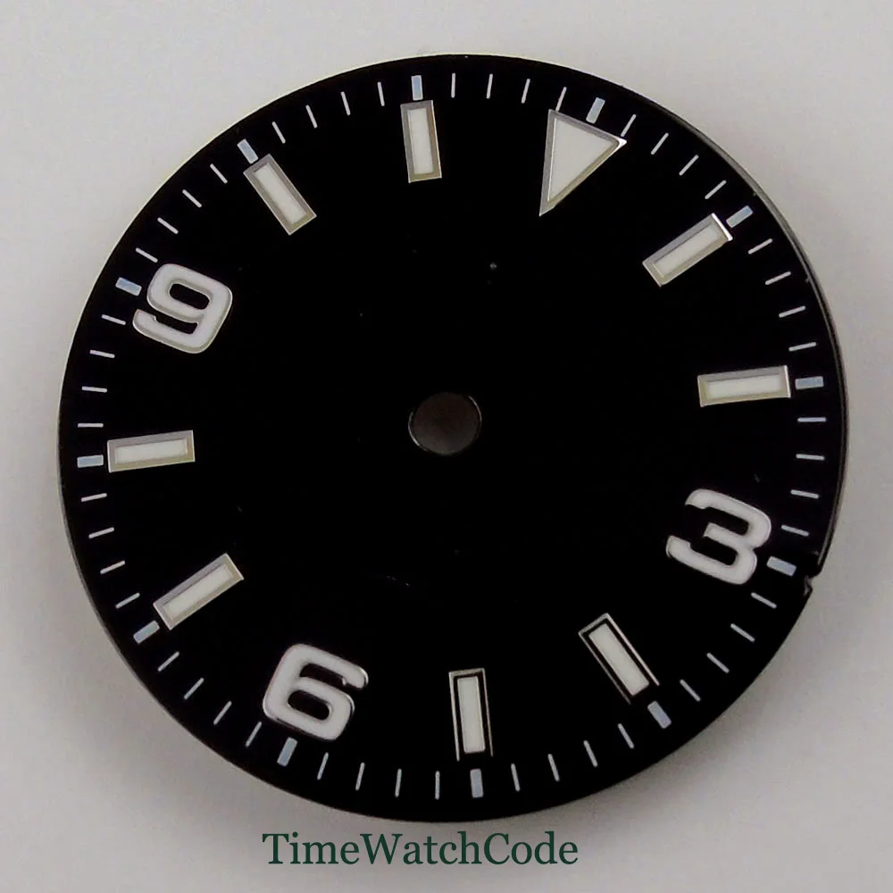 Esfera de reloj luminosa de 29mm, accesorio compatible con NH35A, NH36A, Miyota 8215, 821A, ETA 2824, 2836, PT5000, DG 2813, 3804, ST1612, 2130