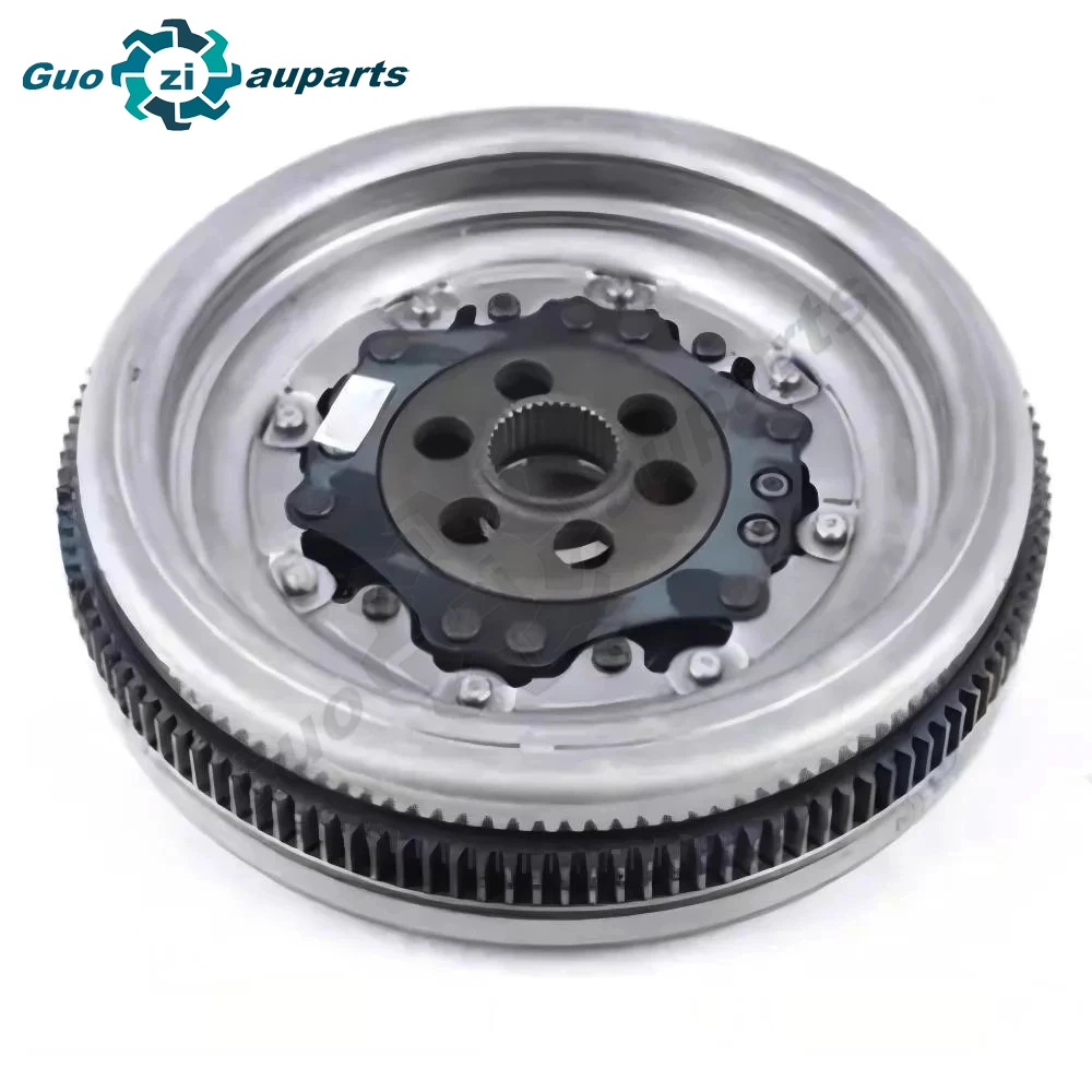 Двухмассовый маховик 02E 03G105266AR, 6 болтов, 132 зуба, для VW Golf, Jetta, Passat, Audi A3, Seat, Skoda, 6-ступенчатая коробка передач DQ250 DSG