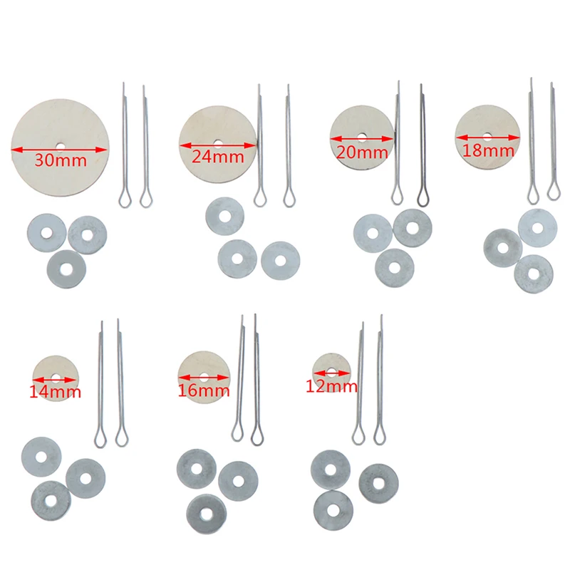 10sets 12-30mm Doll Joints Doll Amigurumi Accessories For Teddy Bear Toys Doll Making Joints doll DIY material Scrapbook Crafts