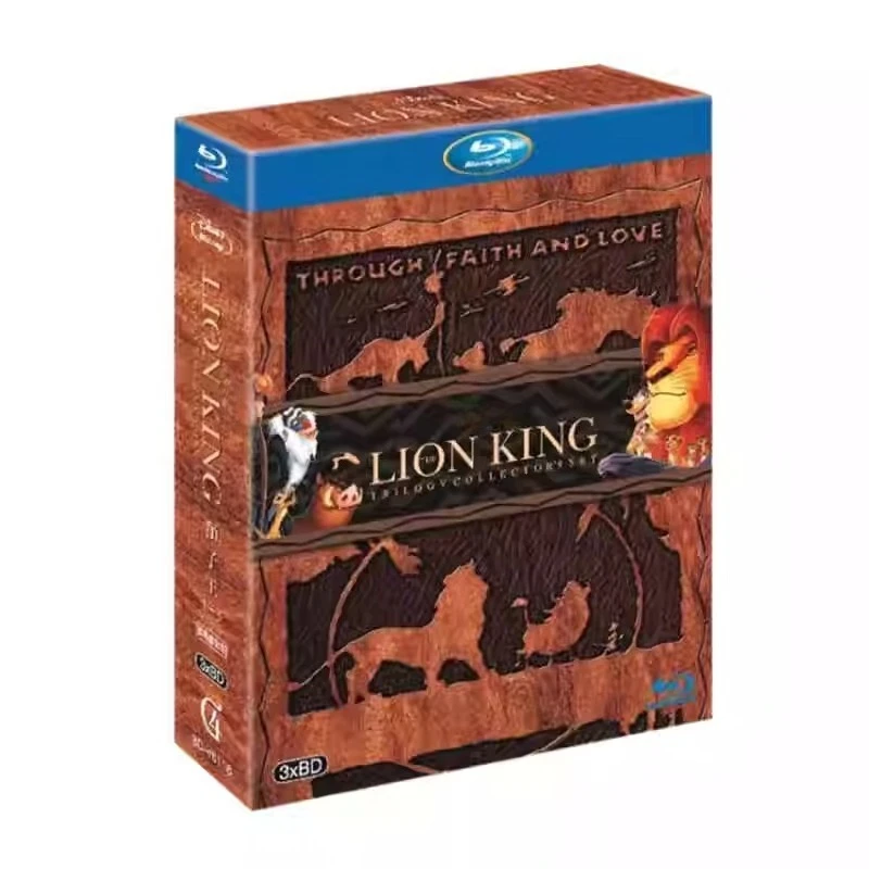 

The Lion King 1-3 Blu-ray Discs