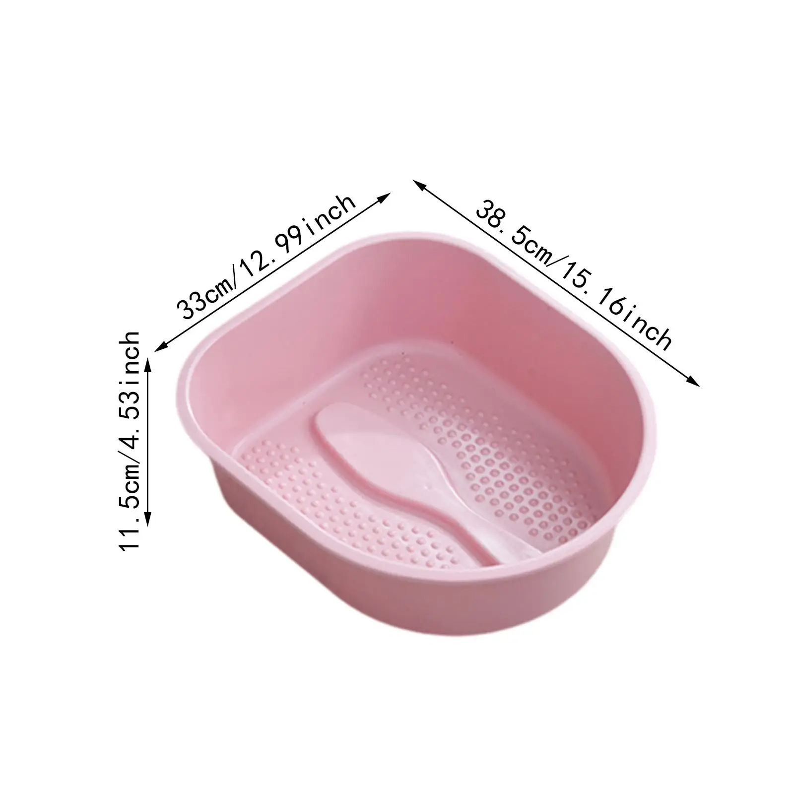 Foot Bath Tub Foot SPA Convenient Household Portable Lightweight Foot Tub for Dry Cracked Feet Adults Pedicure Soaking Feet Home