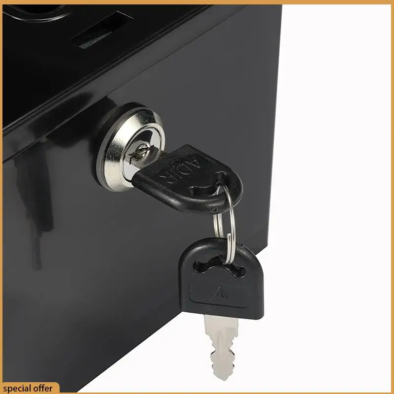 A68Z Donation Box With Lock - Acrylic Suggestion Box With Slot, Ballot Lock Box With Sign Holder For Raffle, Voting