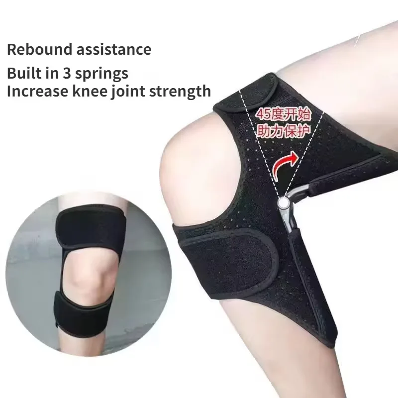 Professional Knee Power Assist Brace Patella Support Protector Men Women Non-Slip Knee Pads  Climbing Stairs Hiking Running