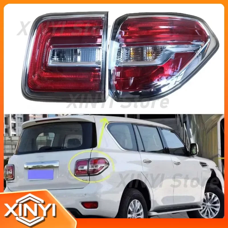 Rear Stop Brake Tail Light Turn Signal Lamp for Nissan Patrol Y62 2013 2014 2015 2016 2017 2018 2019