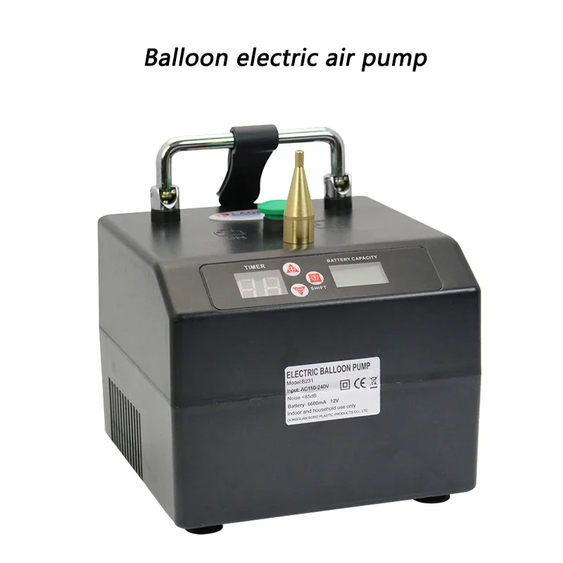 

Electric Air Pump Magic Balloon 5 Inch Round Balloon B231 High Pressure Type Single Hole Long Balloon Inflator 110-240V