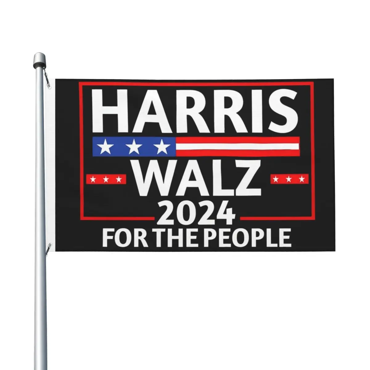 Harris Walz 2024 Election Flag Fade Proof Indoor Outdoor Banner Kamala Harris All Weather Home Room Dorm Wall Decor 3x5 FT