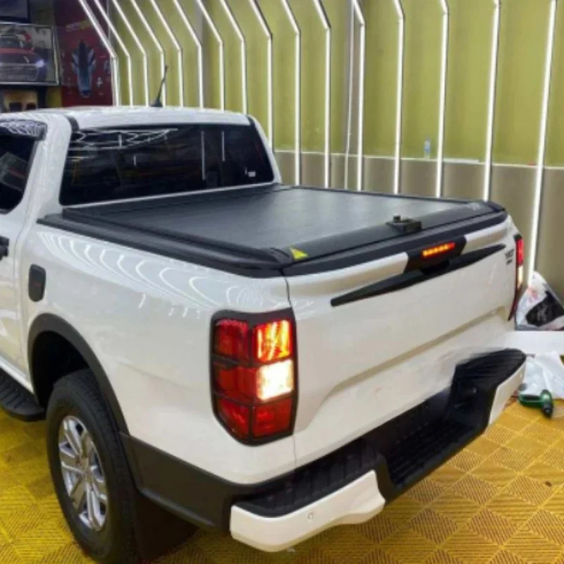High Quality Hard Aluminum Alloy Manual Electric Roller Shutter Truck Bed Tonneau Cover Pickup