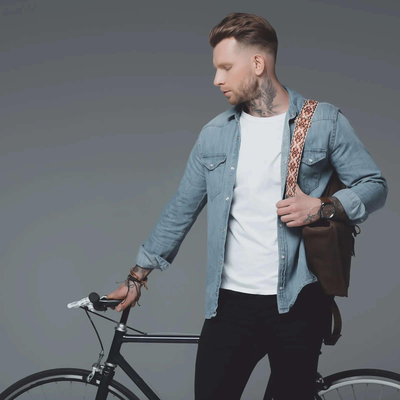 حزام كتف عريض مطرز قابل للتعديل على الطراز العرقي، حقيبة كروس مريحة، حزام محفظة، حقيبة يد مزخرفة #2