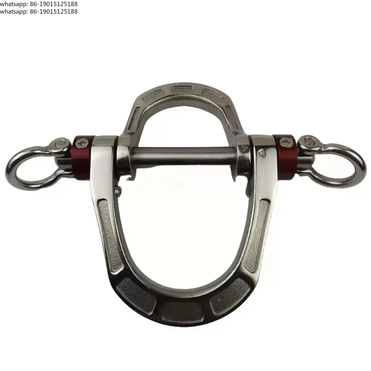 Aerial Work Five-point Seat Belt Accessories Size D Double D Ring Load-bearing Ring Non-climbing Cable