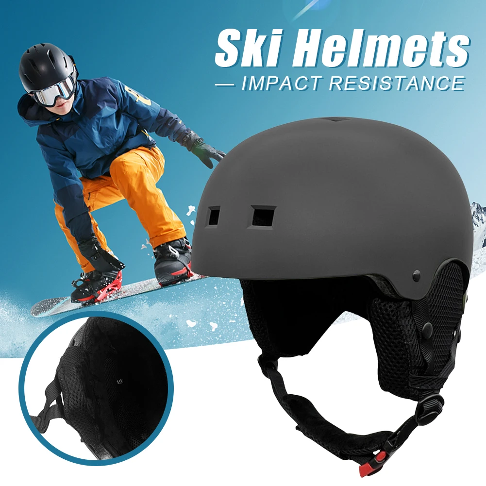 

Motorcycle Helmet Comfortable Adjustable Ski Helmet Anti-fall Shockproof Windproof Helmet Safety Hat For Adult Men Women Equipme