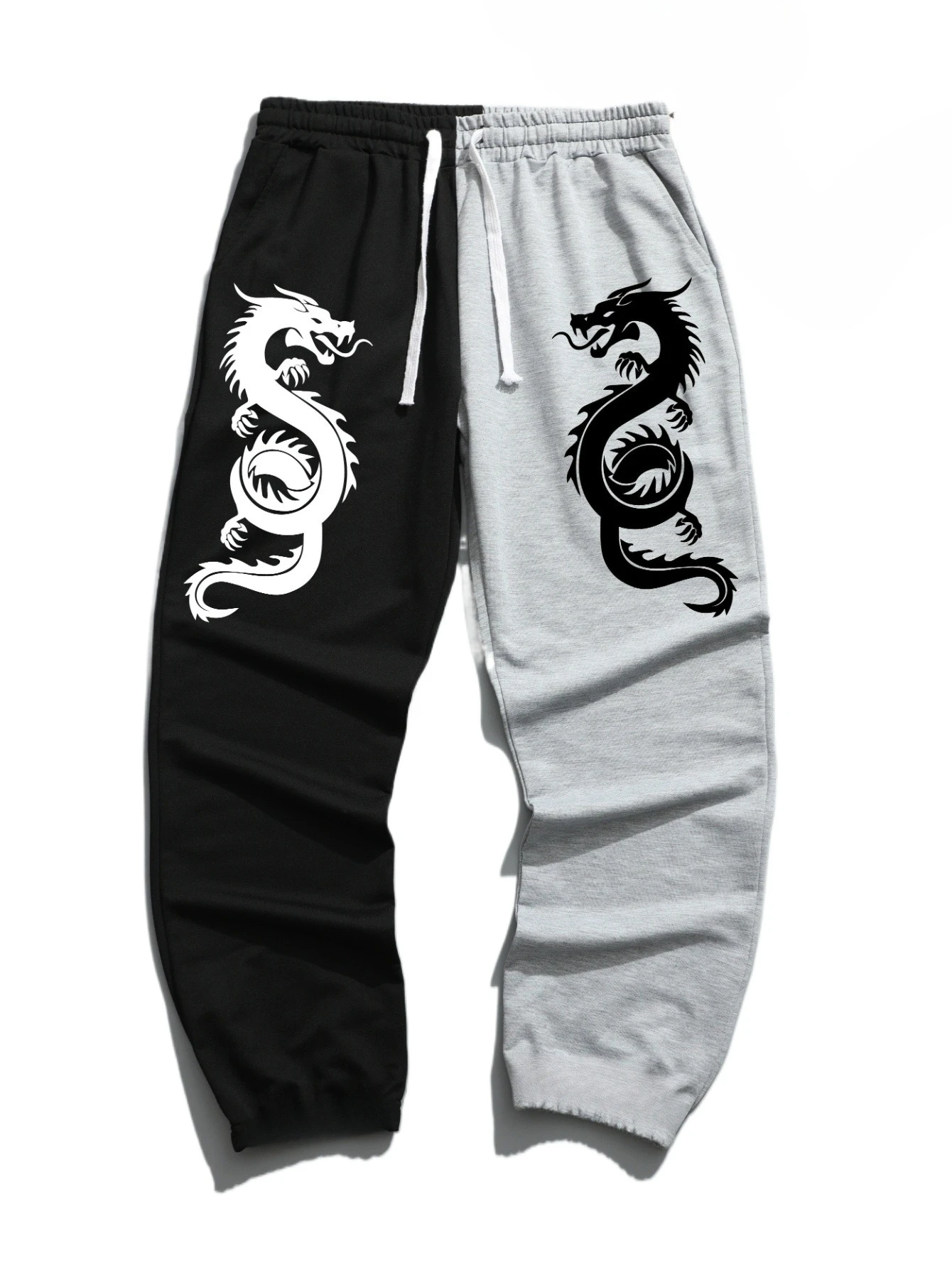 

Модные мужские брюки 2026 года, хит продаж, новый стиль, с 3D-принтом и цветовыми блоками, легкие и дышащие, большие размеры