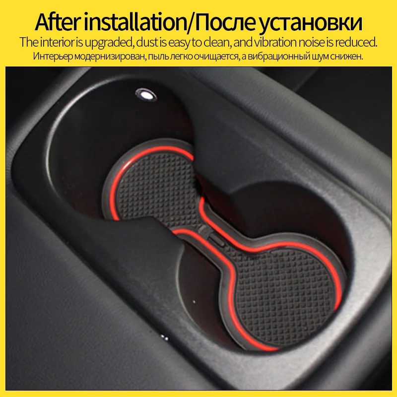 Anti-Slip Mat For KIA SPORTAGE QL K5 2016 2017 2018  Accessories Gate Slot Pad Cup Rubber Decoration Car Interior Stickers