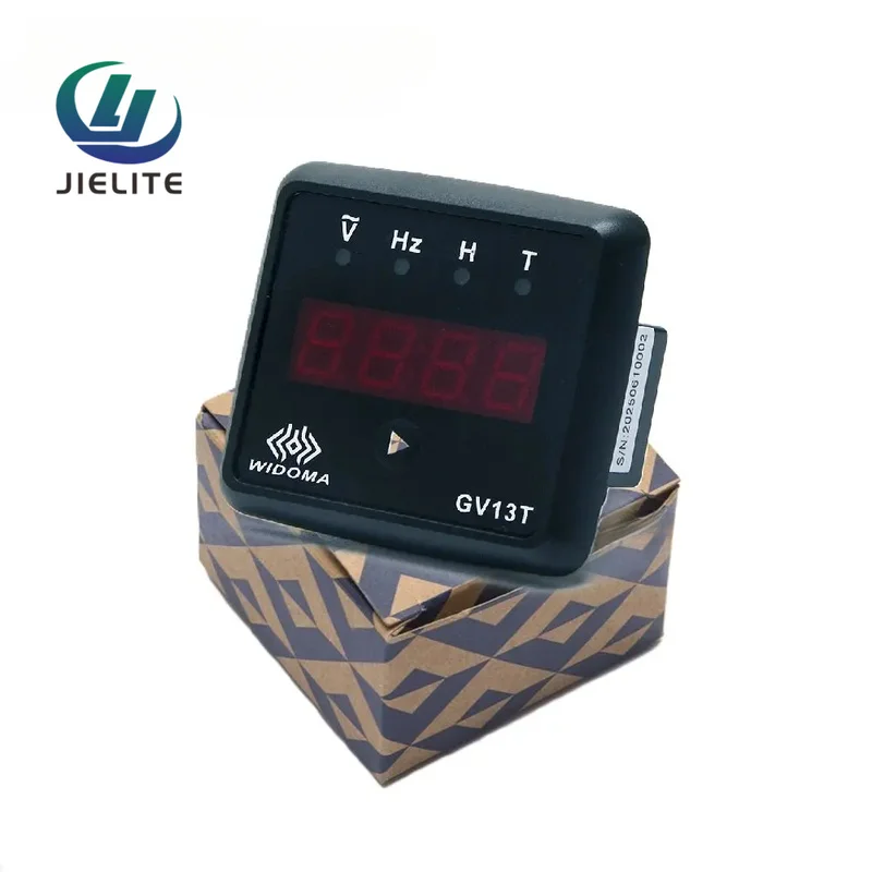 AC220V AC380V GV13T Diesel Engine Digital Display Meter Voltmeter Frequency Hour Counter Test Panel Instrument For Generator Spa