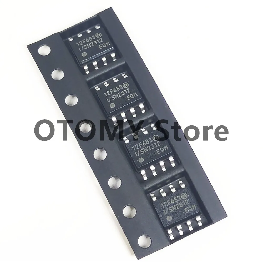 50PCS 100% NEW PIC12F683-I/SN 8-bit flash microcontroller PIC12F683 SOP-8 12F683 PIC12F IC Chip