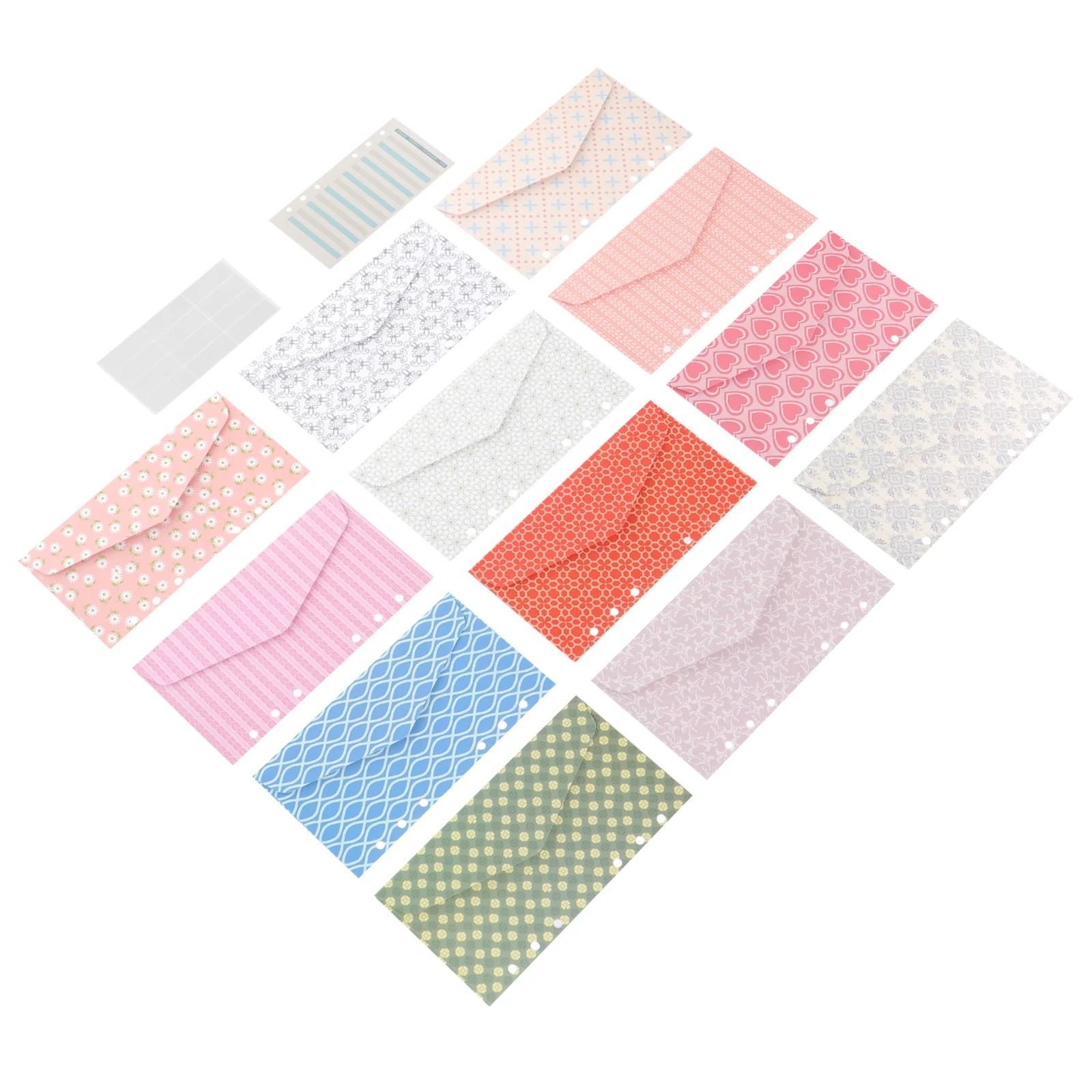 مجموعة واحدة من أوراق تعقب الاستقلال المالي المحمولة الورقية عالية الجودة للنفقات