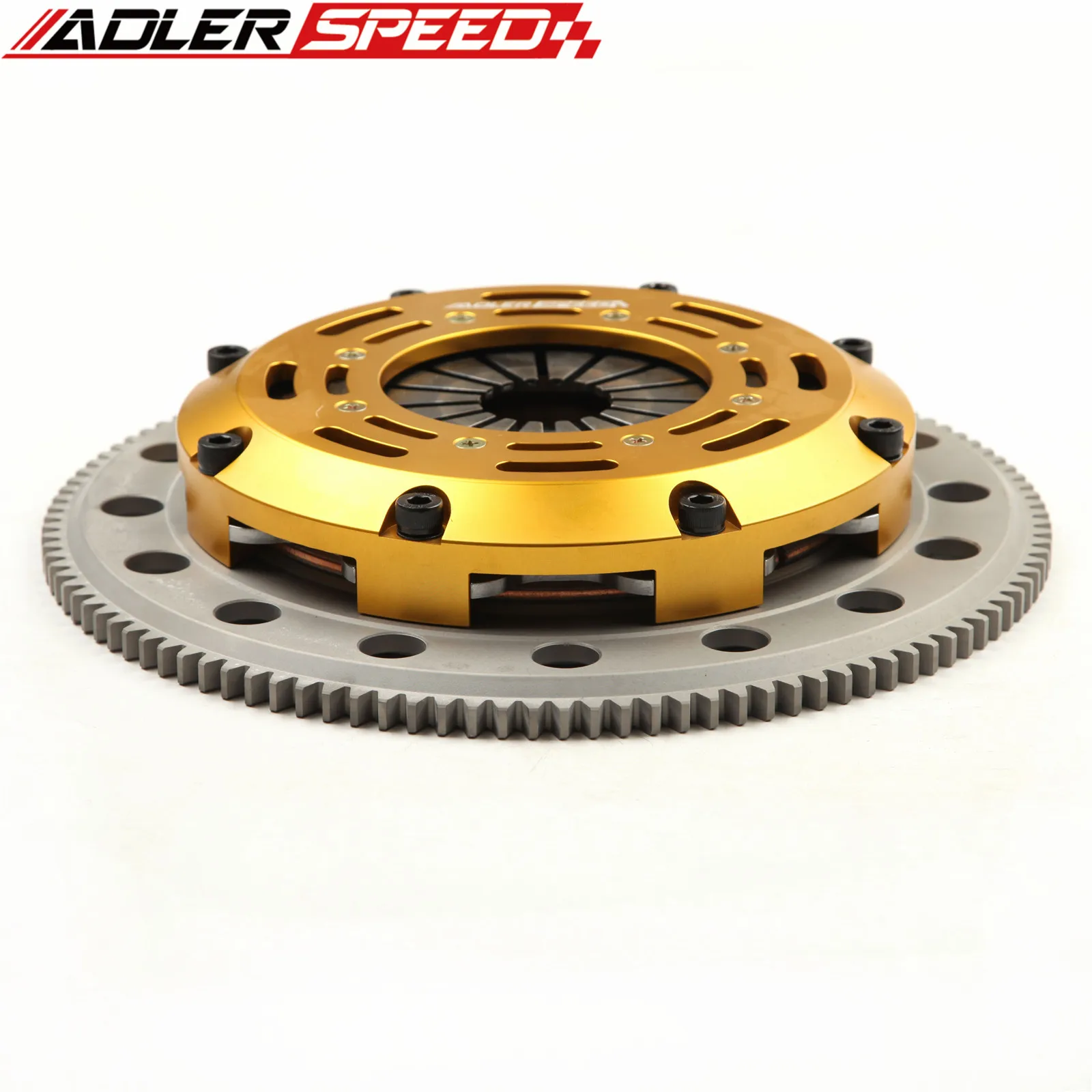 ADLERSPEED Racing Clutch Single Disc Medium For 08-14 Mitsubishi Evo X 10 GSR, RS 2.0T 4B11T