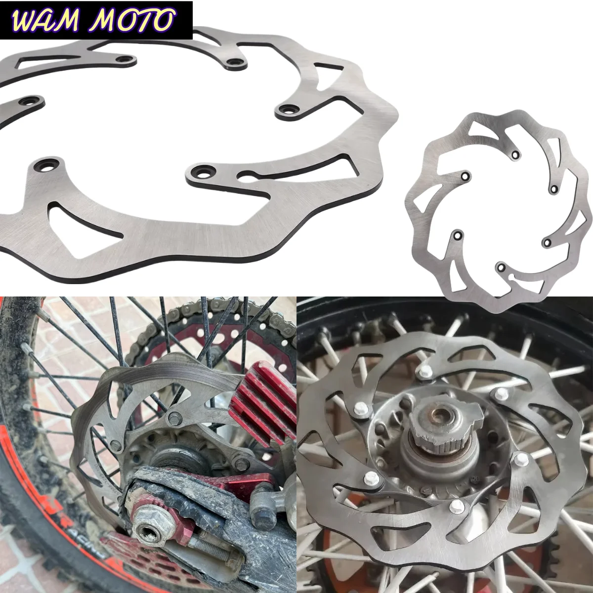 Motorcycle Front Rear Brake Disc Rotor For Beta X-trainer RR 125 200 250 300 350 390 430 450 498 260MM 240MM 220mm 2013 - 2025