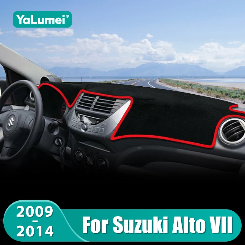 Für Suzuki Alto VII 2009 2010 2011 2012 2013 2014 Auto Dashboard Matte Sonnenschutz Instrument Schreibtisch Nicht-slip Abdeckung Zubehör