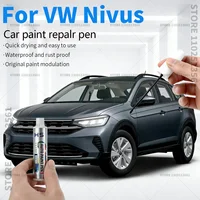Lápiz Reparador de Pintura para Volkswagen Nivus, Accesorios para Reparación de Arañazos, Blanco Caramelo, Azul Platino, Gris, Negro Ninja, Rojo Atardecer