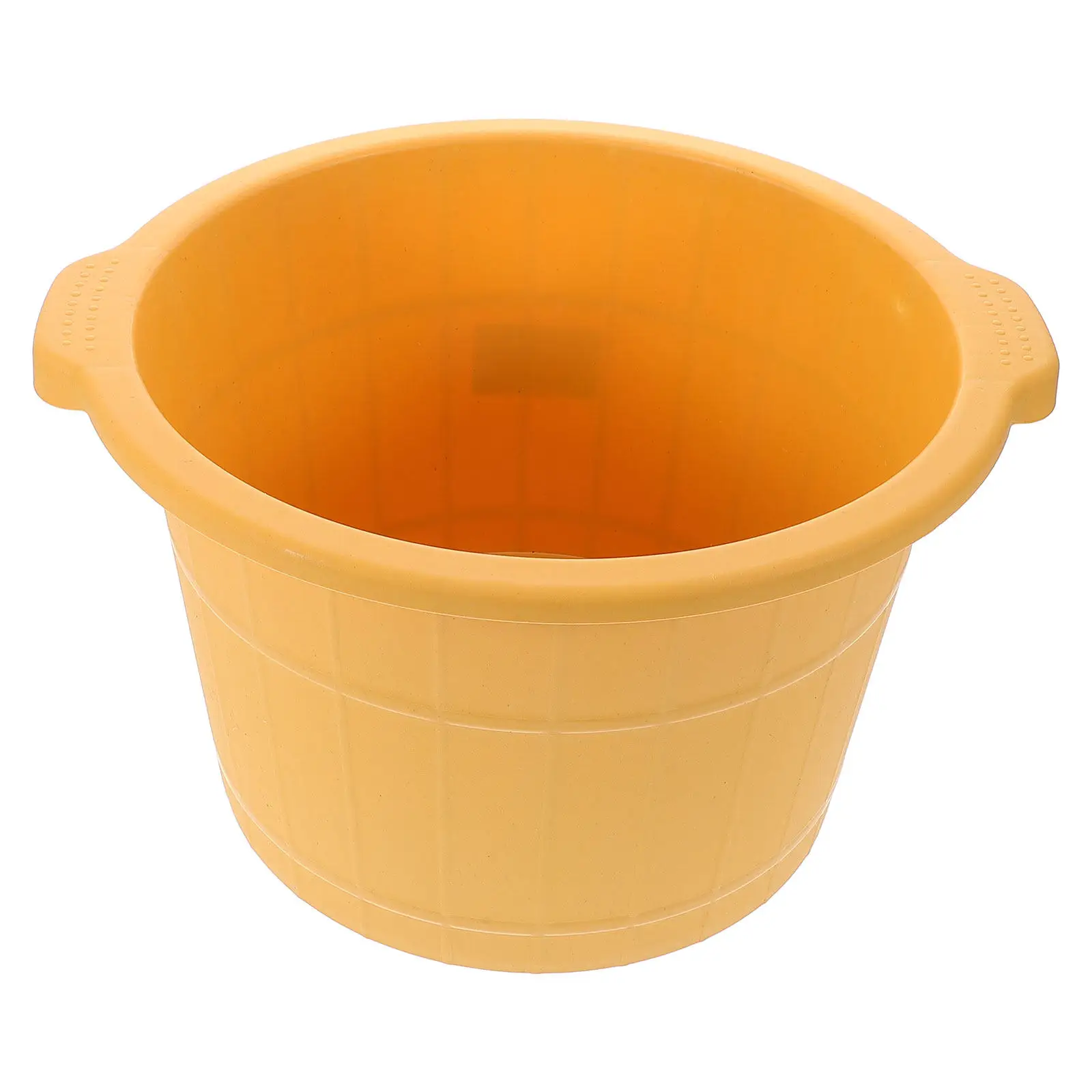 

Footbath Massage Tub Deep Plastic Foot Bath Basin Elevated Foot Soaking Spa Massager Basin Solution