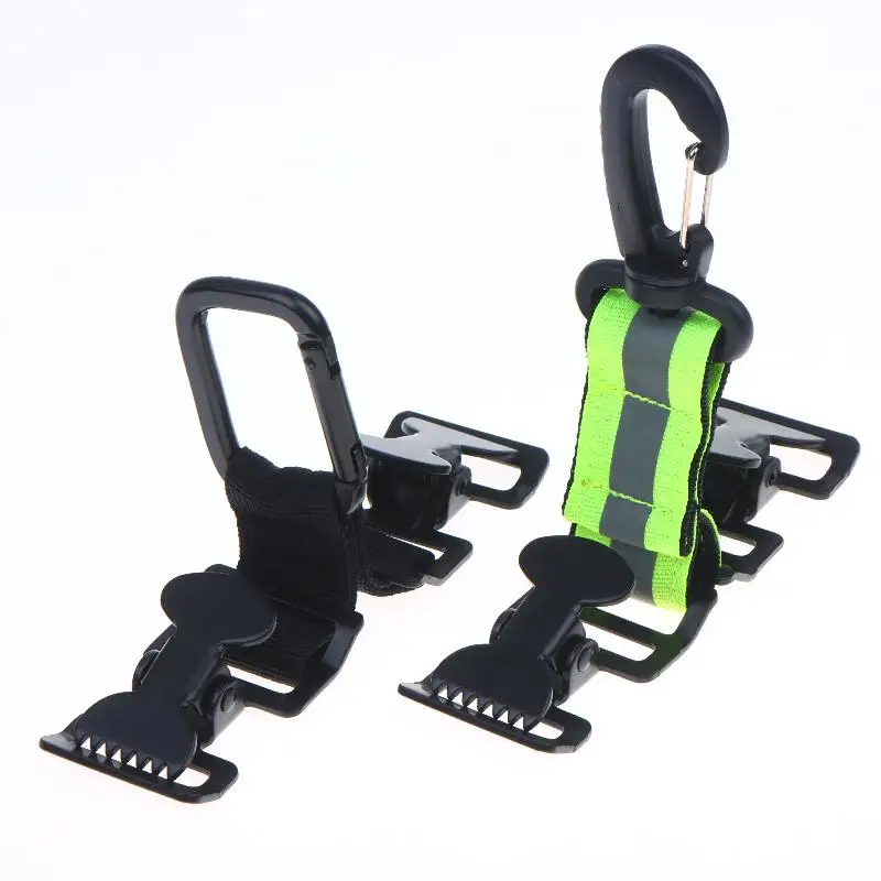 1Pcs Multifunction Portable Gloves Clamps Firefighter Glove Strap Green Grey Labor Work Clamp Mitten Clips Gloves Keeper