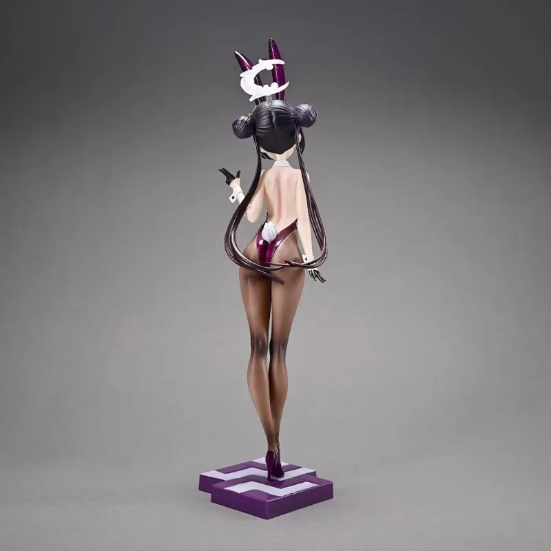 New 30CM Blue Archive Hina Sorasaki Bunny Girl Ver. Ryūge Kisaki 2D Girl Desktop Ornaments Boxed Figures Wholesale In Stock