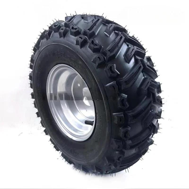Suitable for Four-wheel ATV Kart Accessories 7-inch Off-road Tires 16X8.00-7 Vacuum Tires Plus Iron Wheels