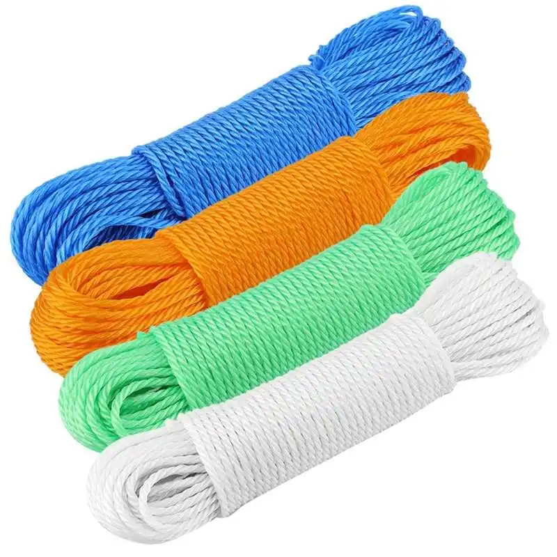 20m Nylon Seil Linien Cord Wäscheleine Garten Camping Im Freien Garten Lange Trocknen Kleiderbügel Waschen Linien Cord Wäscheleine