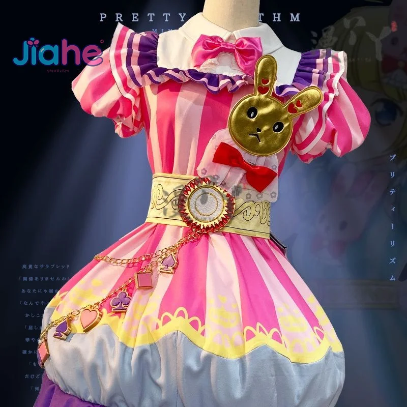 

Аниме Pripara Manaka Laala, карнавальный костюм, маленький идол, платье Лолиты, милая униформа для девочек на Хэллоуин, аксессуары, комплект реквизита