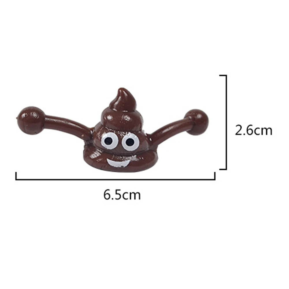 ミニ抗ストレスカタパルト粘性ランダムカラーうんちクライミング壁おもちゃポータブルうんち射出おもちゃ再利用可能な子供のためのホリデーギフト