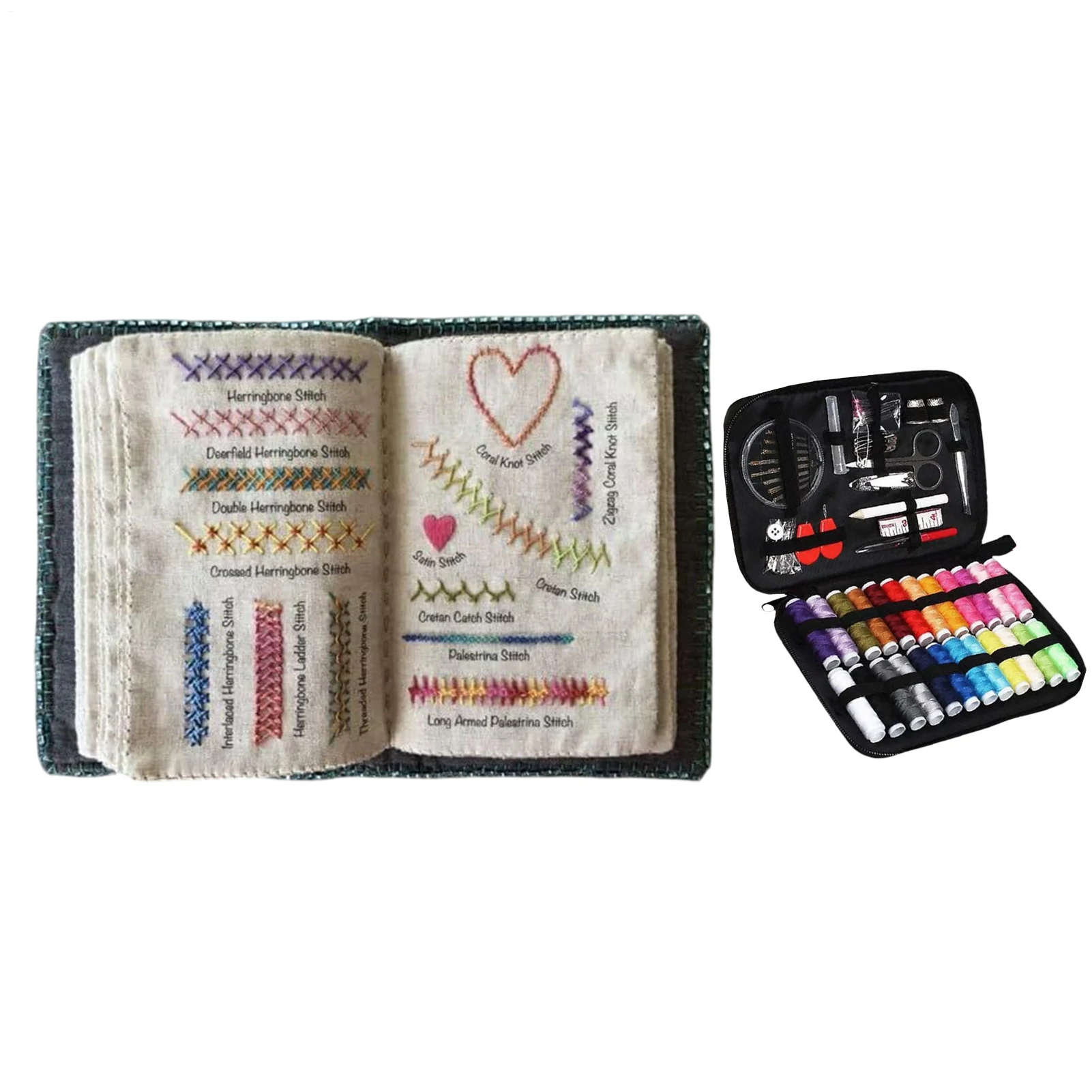 Embroidery Stitches Book Sewin - Embroidery Guide Book recension och pris