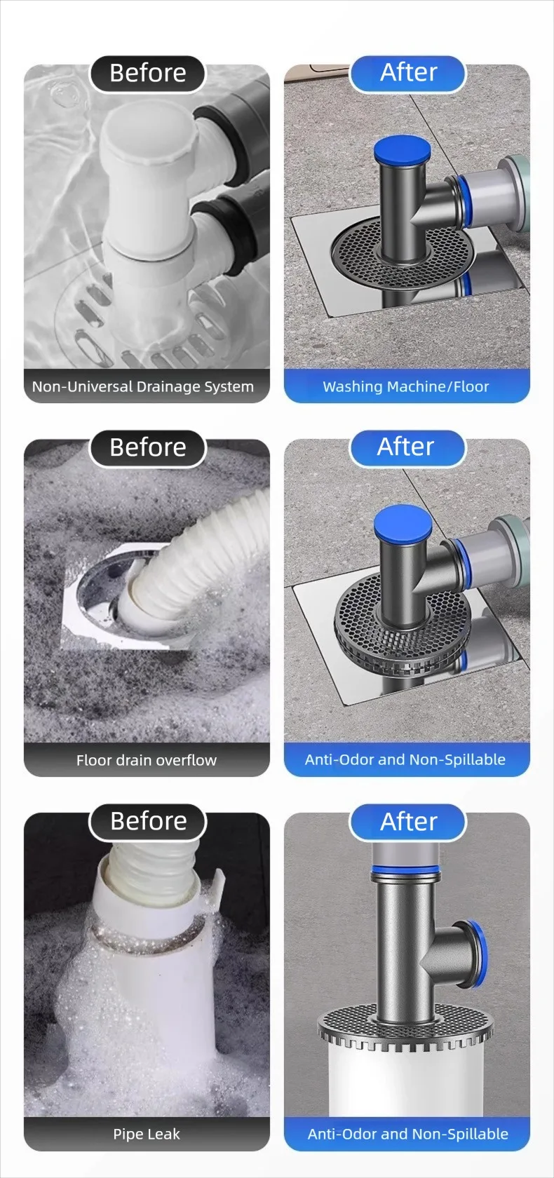 Washing Machine Floor Drain Image 3