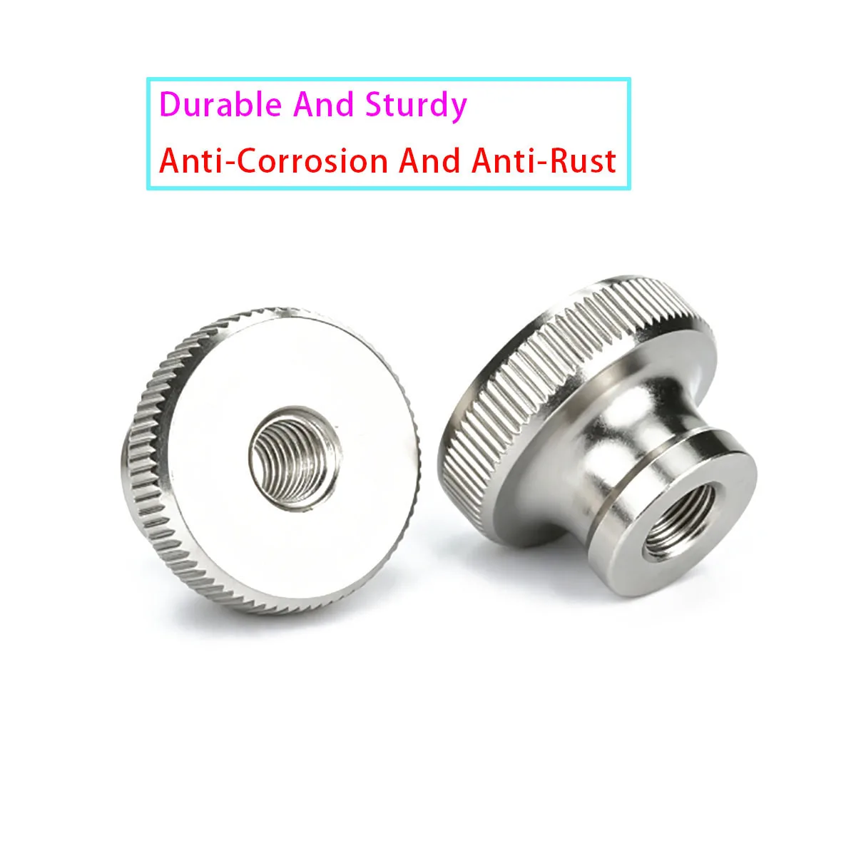 Stainless Steel Butterfly Nut M2M2.5M3M4M5M6M8M10M12 High Roll Flower Fastener for Furniture Decoration/Retail Fixtures